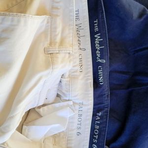 Talbots Weekend Chino sz 6